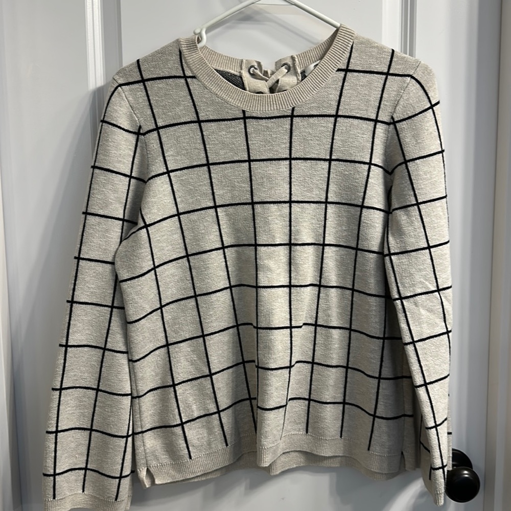 Madewell Checkered Sweater